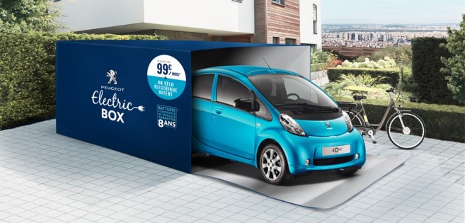 Peugeot Electric Box : la Peugeot iOn à 99 €/mois !