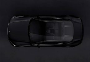 Polestar 1 black exterior, top