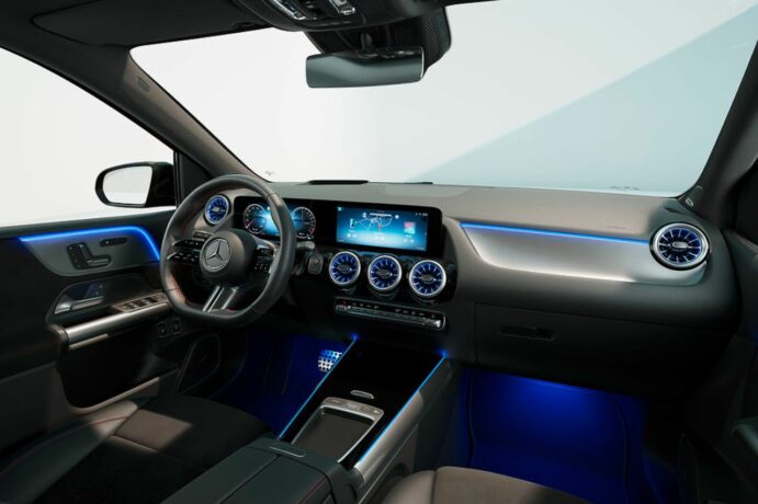 L'intérieur de la Mercedes Classe B 2022
