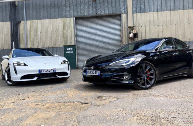 Essai Porsche Taycan VS Tesla Model S : notre comparatif en vidéo