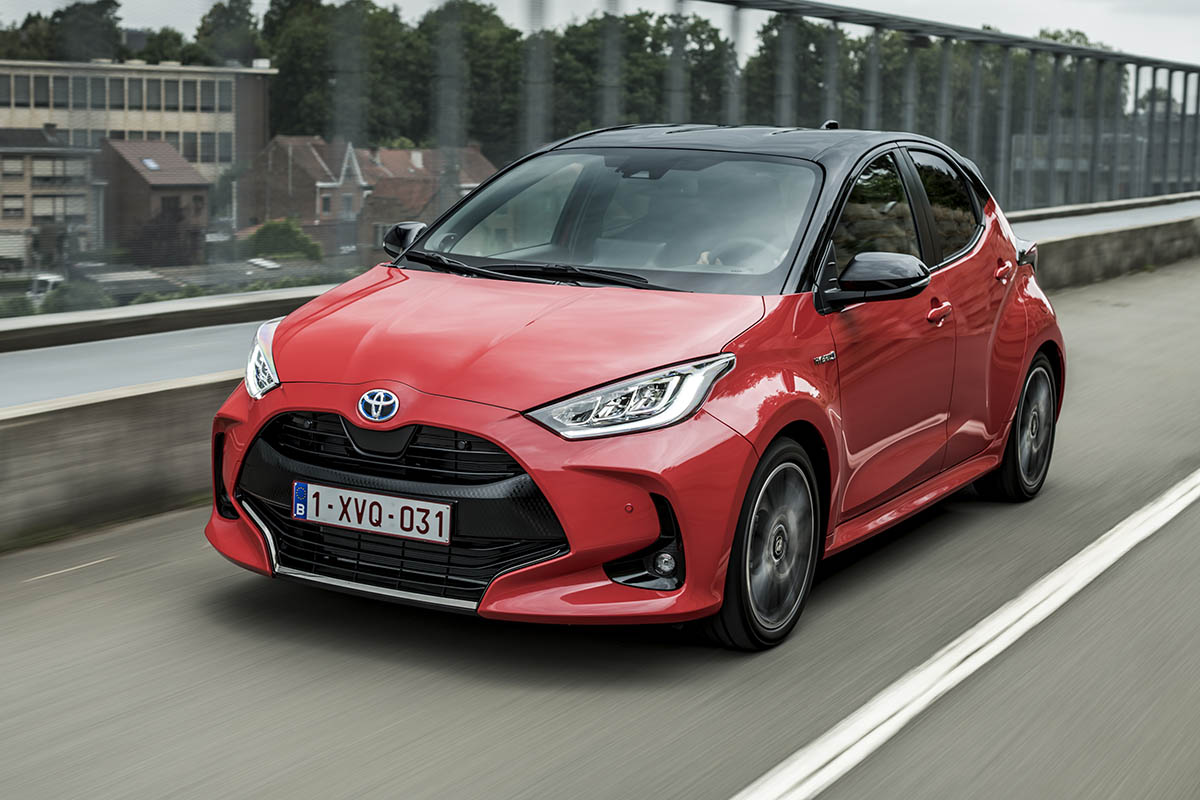 La Toyota Yaris hybride de 4e génération (2020).