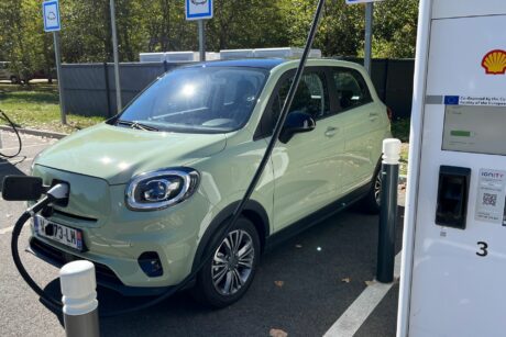 La T03 accepte jusqu'à 45 kW de charge en DC